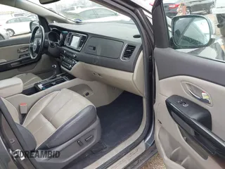 2015 Kia Sedona EX with VIN KNDMC5C10F6081596, listed as a IAAI auction lot 41508912 with 120,845 mi miles. Bid and sale history available at carsss.com. Image 5.