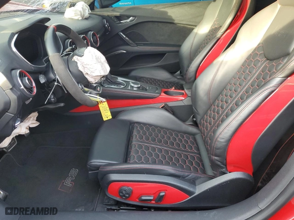 2022 Audi TT RS Coupe with VIN WUAASAFV8N1900592, listed as a Copart auction lot 86099274 with NaN miles and Salvage Title. Bid and sale history available at carsss.com. Image 7.