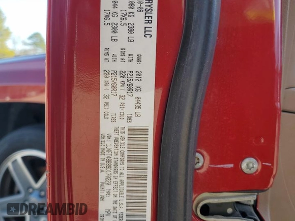 2009 Jeep Patriot Limited with VIN 1J4FT48B89D170220, listed as a Copart auction lot 44338455 with 194,154 mi miles and Salvage title. Bid and sale history available at DreamBid. Image 15.