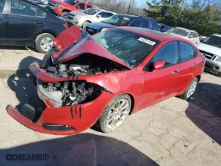 2014 Dodge Dart Limited with VIN 1C3CDFCB6ED673462, listed as a Copart auction lot 42287415 with 0 mi miles and Salvage Title. Bid and sale history available at carsss.com. Image 1.