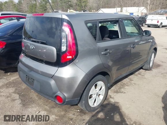 2016 Kia Soul with VIN KNDJN2A23G7397304, listed as a IAAI auction lot 41795662 with 37,494 mi miles. Bid and sale history available at carsss.com. Image 4.