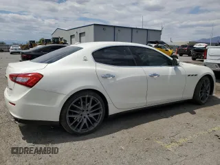 2017 Maserati Ghibli с VIN ZAM57XSA1H1197259, выставлен на аукционе Copart как лот 55272405 с пробегом 37 799 миль миль и Списание • Salvage title. История ставок и продаж доступна на DreamBid. Изображение 3.