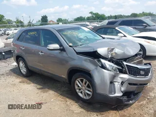 2014 Kia Sorento LX с VIN 5XYKTCA64EG467525, выставлен на аукционе IAAI как лот 42474723 с пробегом 181 177 миль миль и . История ставок и продаж доступна на DreamBid. Изображение 1.