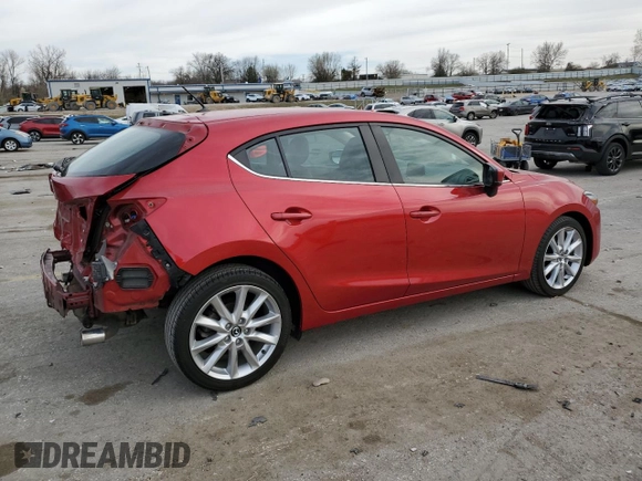 2017 Mazda 3 Touring with VIN 3MZBN1L73HM153762, listed as a Copart auction lot 49326285 with 62,438 mi miles and Salvage Title. Bid and sale history available at carsss.com. Image 3.
