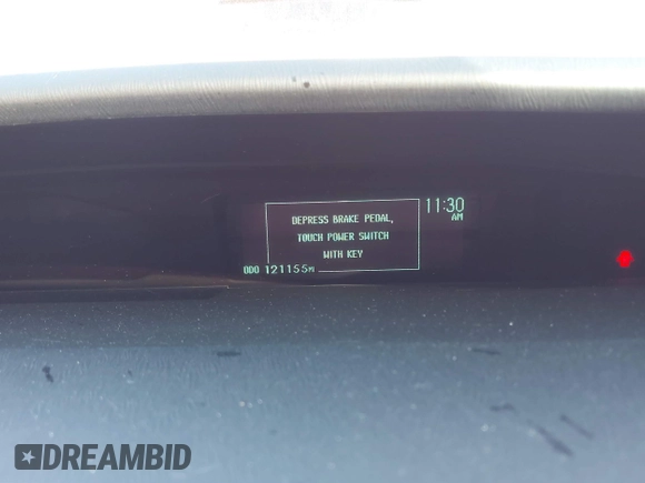 2010 Toyota Prius II with VIN JTDKN3DU0A0020971, listed as a IAAI auction lot 41840570 with 121,155 mi miles. Bid and sale history available at carsss.com. Image 7.