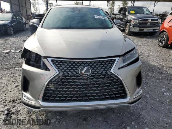 2022 Lexus RX with VIN 2T2HZMAA7NC254417, listed as a Copart auction lot 44433095 with 26,926 mi miles and Salvage Title. Bid and sale history available at carsss.com. Image 5.