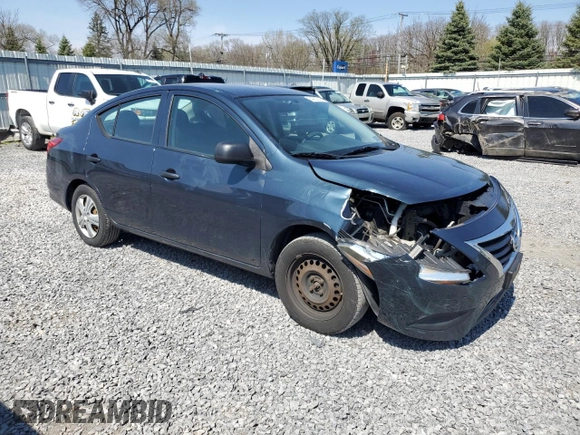 2015 Nissan Versa SV with VIN 3N1CN7AP5FL893607, listed as a Copart auction lot 54623245 with 238,103 mi miles and Salvage title. Bid and sale history available at DreamBid. Image 4.