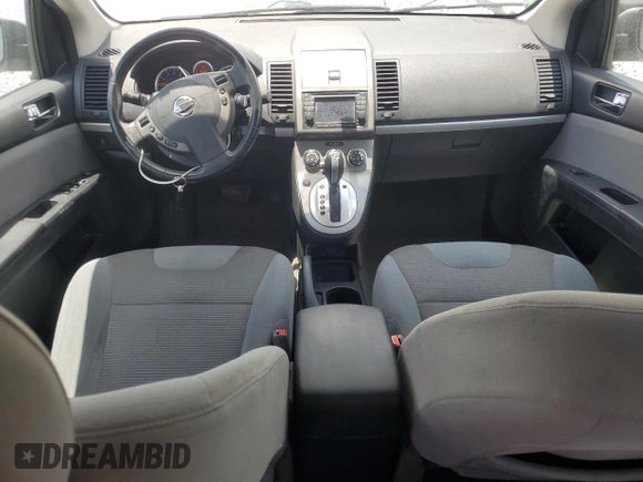 2012 Nissan Sentra S with VIN 3N1AB6AP7CL702095, listed as a Copart auction lot 60427205 with 165,267 mi miles and Salvage title. Bid and sale history available at DreamBid. Image 8.
