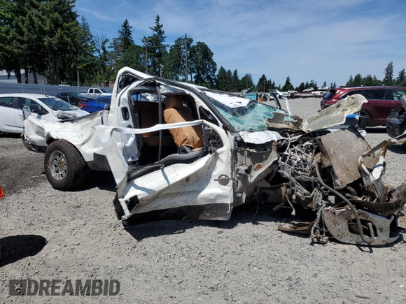 2011 Ford F-250 XL with VIN 1FT7X2BT3BEA48305, listed as a Copart auction lot 58545235 with Not provided miles and Non repairable. Bid and sale history available at DreamBid. Image 4.