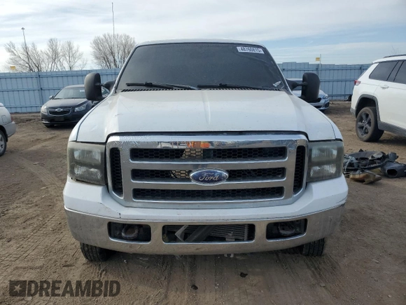 2006 Ford F-250 XL with VIN 1FTSF21P76ED55810, listed as a Copart auction lot 48760815 with Not provided miles and Salvage title. Bid and sale history available at DreamBid. Image 5.