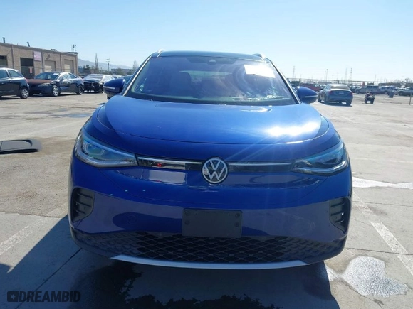 2021 Volkswagen ID.4 Pro S with VIN WVGUNPE2XMP057515, listed as a IAAI auction lot 41665322 with 22,146 mi miles. Bid and sale history available at carsss.com. Image 13.