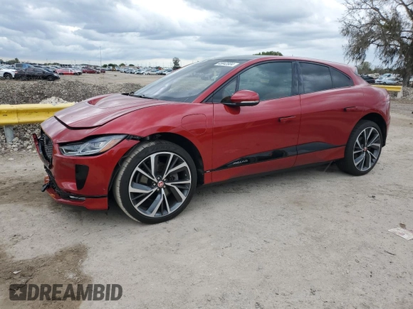 2019 Jaguar I-Pace SE z VIN SADHC2S17K1F71260, wystawiony jako Copart lot #45943904 z przebiegiem 33 807 mil mil oraz . Historia ofert i sprzedaży dostępna na DreamBid. Obrazek 1.