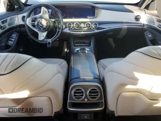 2020 Mercedes-Benz S-Class S 560 with VIN WDDUG8DB8LA523987, listed as a Copart auction lot 42517405 with 77,649 mi miles and Salvage Title. Bid and sale history available at carsss.com. Image 8.