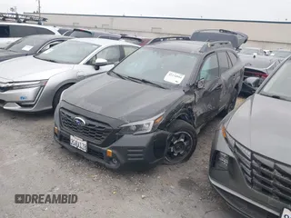 2023 Subaru Outback Wilderness with VIN 4S4BTGUD5P3208191, listed as a IAAI auction lot 42234994 with 28,741 mi miles and . Bid and sale history available at DreamBid. Image 2.