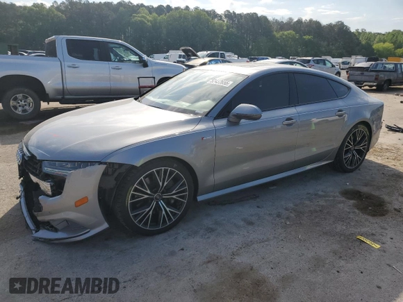 2017 Audi A7 Premium Plus with VIN WAUW2AFC1HN053703, listed as a Copart auction lot 52432655 with 86,090 mi miles and Salvage Title. Bid and sale history available at carsss.com. Image 1.