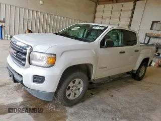 2018 GMC Canyon 2WD with VIN 1GTG5BEN7J1155415, listed as a Copart auction lot 58313195 with 73,675 mi miles and Salvage title. Bid and sale history available at DreamBid. Image 1.