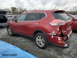 2015 Nissan Rogue S with VIN KNMAT2MT8FP557489, listed as a Copart auction lot 50289345 with 81,364 mi miles and Salvage Title. Bid and sale history available at carsss.com. Image 2.