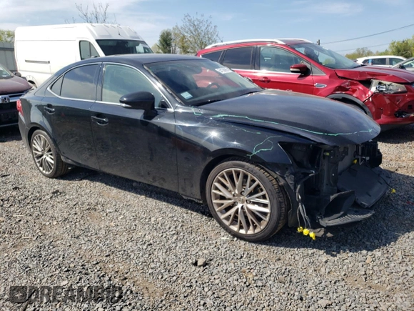 2015 Lexus IS 250 with VIN JTHCF1D21F5023746, listed as a Copart auction lot 54136965 with 74,157 mi miles and Salvage title. Bid and sale history available at DreamBid. Image 4.
