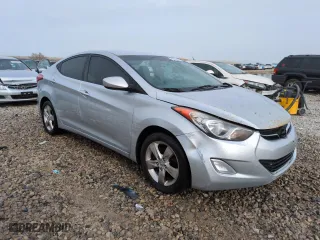 2012 Hyundai Elantra GLS PZEV with VIN 5NPDH4AE6CH082187, listed as a Copart auction lot 50733205 with 124,521 mi miles and Salvage Title. Bid and sale history available at carsss.com. Image 4.