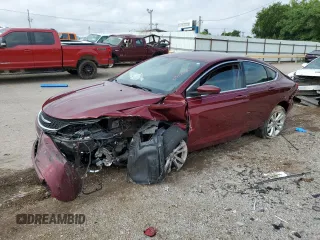 2015 Chrysler 200 Limited z VIN 1C3CCCAB7FN663197, wystawiony jako Copart lot #48848225 z przebiegiem 116 239 mil mil oraz Szkoda całkowita • Salvage title. Historia ofert i sprzedaży dostępna na DreamBid. Obrazek 1.