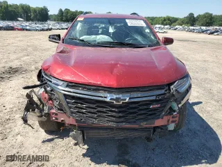 2023 Chevrolet Equinox RS with VIN 3GNAXMEGXPS154626, listed as a Copart auction lot 58684894 with 0 mi miles and Salvage Title. Bid and sale history available at carsss.com. Image 5.