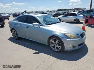 2010 Lexus IS 250 with VIN JTHBF5C23A5122498, listed as a Copart auction lot 53990405 with 190,839 mi miles and Salvage Title. Bid and sale history available at carsss.com. Image 4.