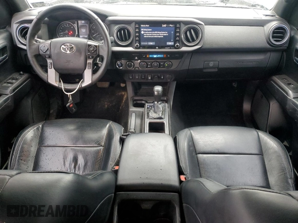 2021 Toyota Tacoma 4WD SR with VIN 5TFCZ5AN2MX256714, listed as a Copart auction lot 53074435 with 177,031 mi miles and Salvage Title. Bid and sale history available at carsss.com. Image 8.
