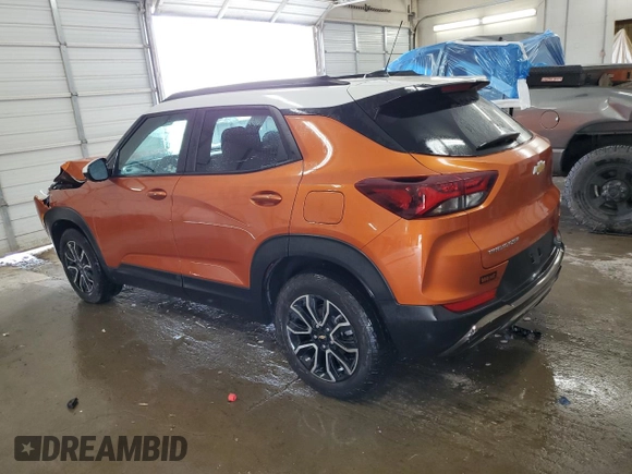 2022 Chevrolet TrailBlazer ACTIV with VIN KL79MVSL2NB063223, listed as a Copart auction lot 67947704 with 34,799 mi miles and Salvage Title. Bid and sale history available at DreamBid. Image 2.