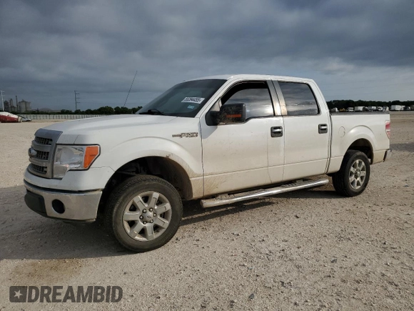 2013 Ford F-150 XL with VIN 1FTFW1CF6DKF13715, listed as a Copart auction lot 55394455 with 265,607 mi miles and Clean Title. Bid and sale history available at carsss.com. Image 1.
