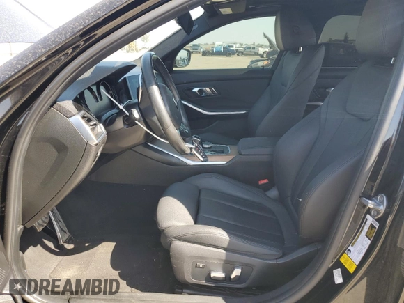 2020 BMW 3 Series 330i with VIN 3MW5R1J03L8B06045, listed as a Copart auction lot 55536645 with 105,080 mi miles and Salvage title. Bid and sale history available at DreamBid. Image 7.