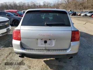 2004 Porsche Cayenne S with VIN WP1AB29P54LA76777, listed as a Copart auction lot 44341825 with 128,667 mi miles and Salvage Title. Bid and sale history available at carsss.com. Image 6.