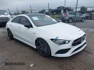 2022 Mercedes-Benz CLA 35 AMG with VIN W1K5J5BB3NN312960, listed as a IAAI auction lot 42676188 with 3,741 mi miles and . Bid and sale history available at DreamBid. Image 1.