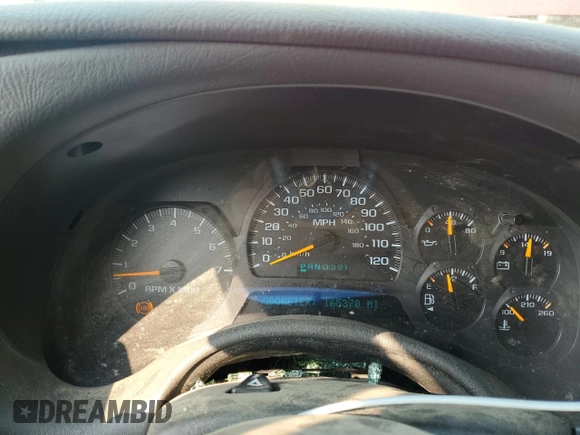 2003 Chevrolet TrailBlazer EXT LT with VIN 1GNET16P736163924, listed as a Copart auction lot 70987834 with 165,370 mi miles and Non Repairable. Bid and sale history available at DreamBid. Image 9.
