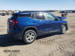 2022 GMC Terrain SLE with VIN 3GKALMEV4NL304406, listed as a Copart auction lot 47955155 with Not provided miles and Salvage title. Bid and sale history available at DreamBid. Image 3.