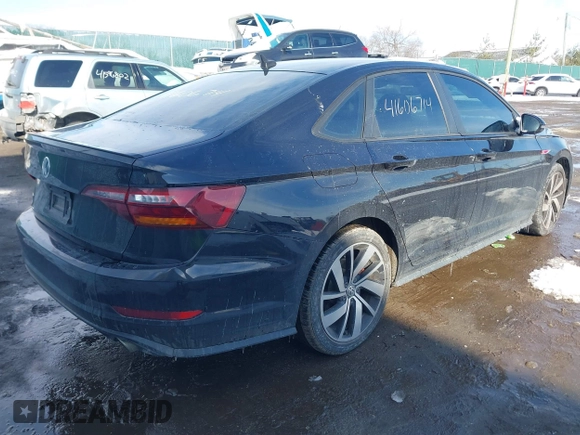 2019 Volkswagen Jetta GLI S z VIN 3VW6T7BU5KM240619, wystawiony jako IAAI lot #41606714 z przebiegiem 86 557 mil mil oraz . Historia ofert i sprzedaży dostępna na DreamBid. Obrazek 4.