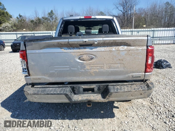 2021 Ford F-150 XL with VIN 1FTFW1E83MFB16972, listed as a Copart auction lot 48312565 with 62,092 mi miles and Salvage Title. Bid and sale history available at carsss.com. Image 6.