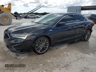 2019 Acura ILX Premium with VIN 19UDE2F85KA002448, listed as a Copart auction lot 63808815 with 72,869 mi miles and Salvage title. Bid and sale history available at DreamBid. Image 1.