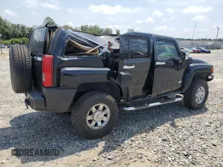2006 Hummer H3 with VIN 5GTDN136668222909, listed as a Copart auction lot 66579684 with 200,732 mi miles and Salvage Title. Bid and sale history available at DreamBid. Image 3.