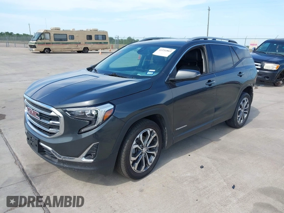 2021 GMC Terrain SLT with VIN 3GKALVEV9ML327653, listed as a IAAI auction lot 42251863 with 83,444 mi miles and . Bid and sale history available at DreamBid. Image 2.