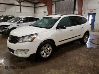2013 Chevrolet Traverse LS with VIN 1GNKRFED5DJ184999, listed as a Copart auction lot 52169635 with 0 mi miles and Clean Title. Bid and sale history available at carsss.com. Image 1.