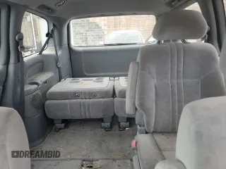 2002 Toyota Sienna LE with VIN 4T3ZF13C22U419662, listed as a Copart auction lot 44491265 with 187,169 mi miles and Salvage Title. Bid and sale history available at DreamBid. Image 10.