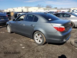 2006 BMW 5 Series 530xi with VIN WBANF73516CU19452, listed as a Copart auction lot 47118735 with 146,502 mi miles and Salvage Title. Bid and sale history available at DreamBid. Image 2.