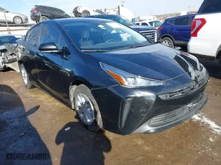 2020 Toyota Prius L Eco with VIN JTDKARFU7L3119834, listed as a IAAI auction lot 41653177 with 140,964 mi miles. Bid and sale history available at carsss.com. Image 1.