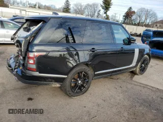 2017 Land Rover Range Rover with VIN SALGR2FV6HA374954, listed as a Copart auction lot 82380564 with 76,293 mi miles and Salvage title. Bid and sale history available at DreamBid. Image 3.
