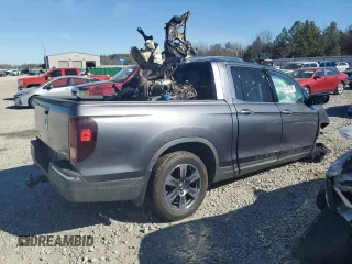 2018 Honda Ridgeline RTL-E with VIN 5FPYK3F70JB012629, listed as a Copart auction lot 47241585 with Not provided miles and Non repairable. Bid and sale history available at DreamBid. Image 3.