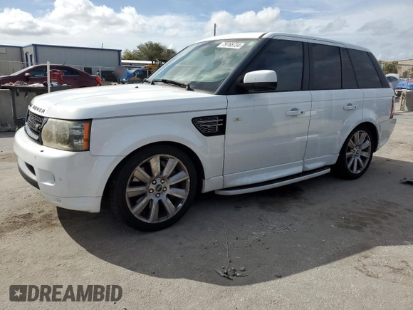 2012 Land Rover Range Rover Sport SC with VIN SALSH2E42CA729956, listed as a Copart auction lot 79765734 with 235,240 mi miles and Clean Title. Bid and sale history available at carsss.com. Image 1.