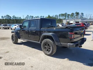 2021 Jeep Gladiator Willys with VIN 1C6HJTAG9ML592006, listed as a Copart auction lot 46604605 with 14,022 mi miles and Clean title. Bid and sale history available at DreamBid. Image 2.