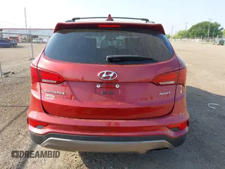2018 Hyundai Santa Fe Sport 2.4L with VIN 5XYZU3LB2JG537197, listed as a IAAI auction lot 41910287 with 45,372 mi miles. Bid and sale history available at carsss.com. Image 16.