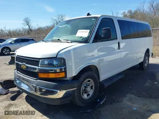 2020 Chevrolet Express Passenger LT with VIN 1GAZGPFG3L1206212, listed as a IAAI auction lot 41596765 with 151,839 mi miles. Bid and sale history available at carsss.com. Image 17.