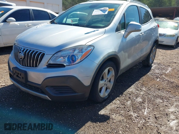 2016 Buick Encore with VIN KL4CJASB3GB709254, listed as a IAAI auction lot 41648345 with 108,506 mi miles. Bid and sale history available at carsss.com. Image 2.